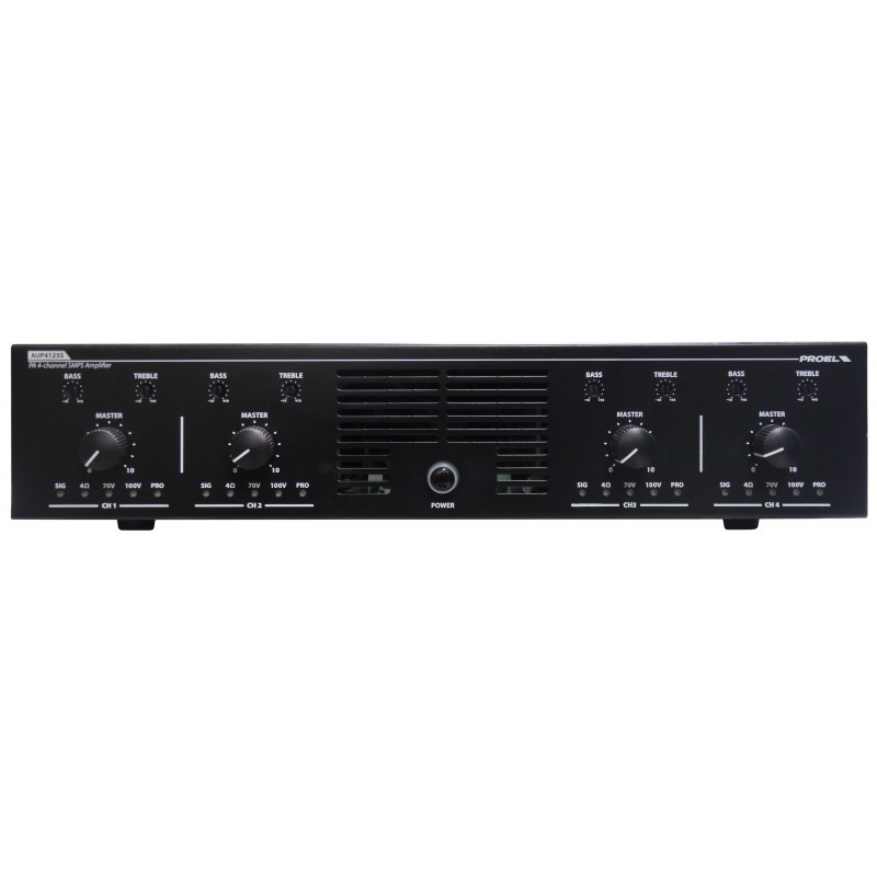 PROEL CA PA AUP4125S Power Amplifiers 4-kanałowy wzmacniacz mocy 125W